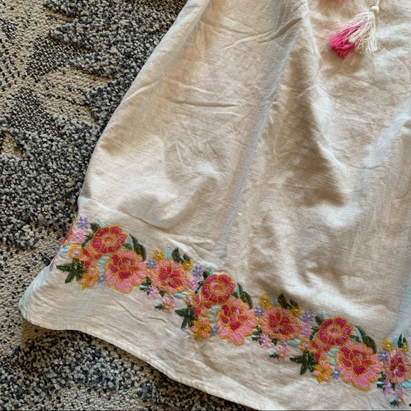 New Cleo Boho Gypsy Tassel Tunic Dress Top - Picture 9 of 12